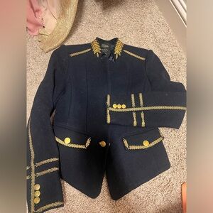 Zara Military Navy Jacket